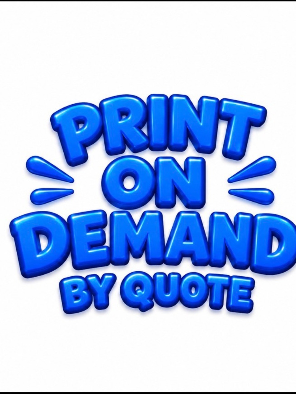 3D Print On Demand by quote